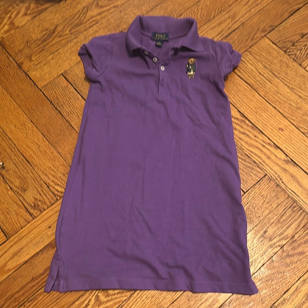 A kids girls polo dress